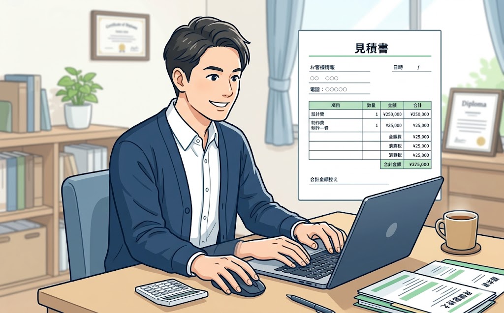 フリーランス・個人事業主の見積書の書き方完全ガイドのアイキャッチ画像